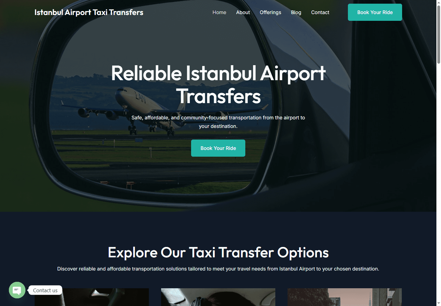 Istanbul Airport Taxi Transfers