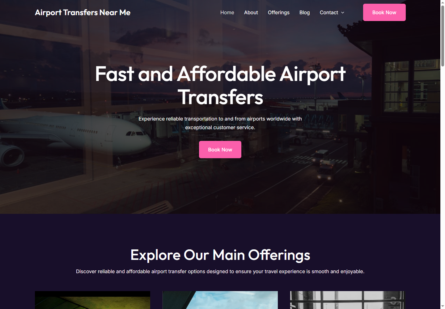 Airport Transfers Near Me