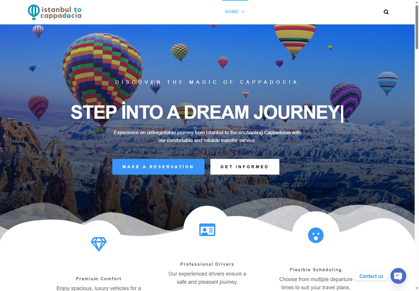 Istanbul to Cappadocia